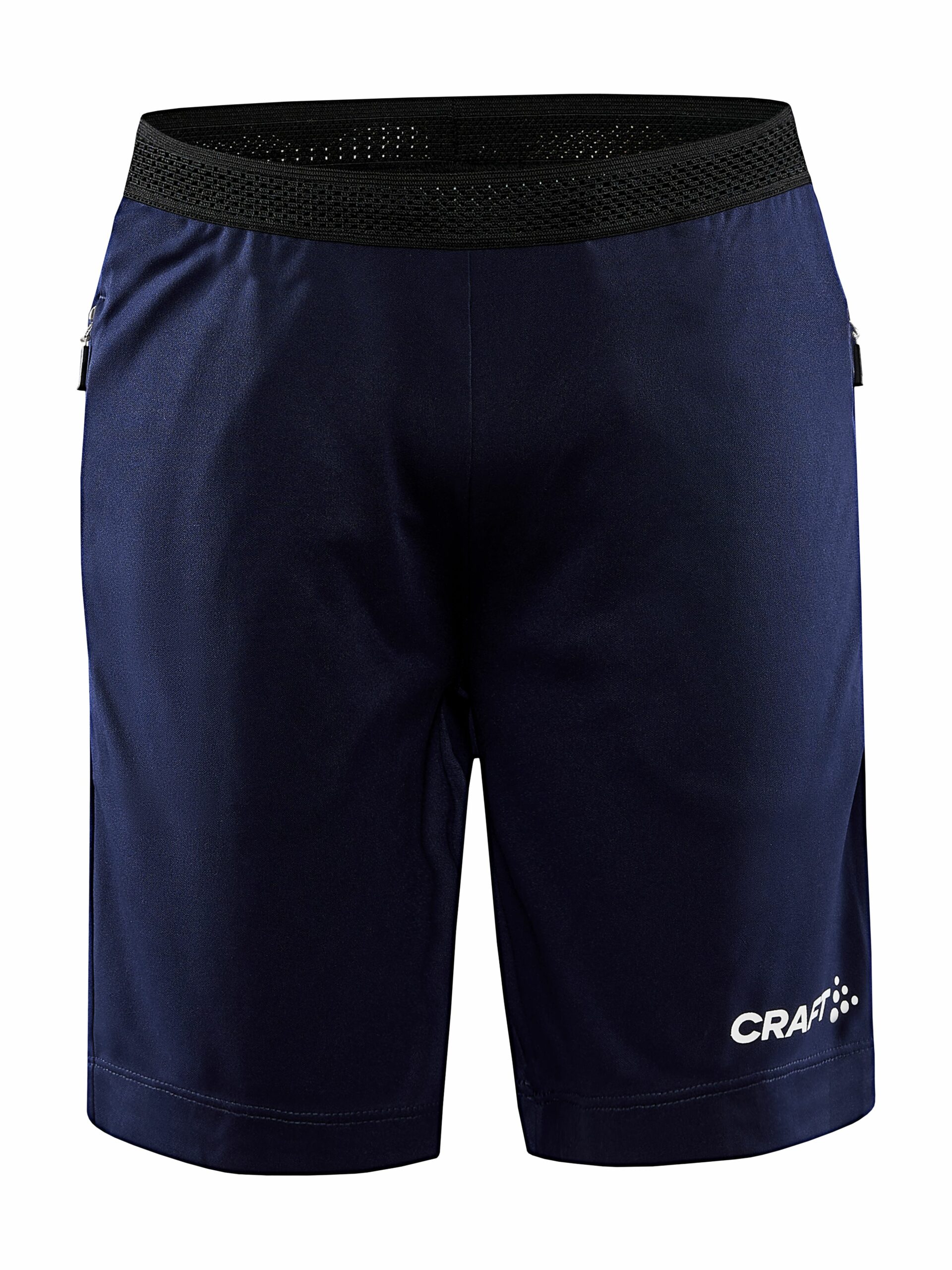 Craft - Evolve Zip Pocket Shorts JR - Navy 158/164
