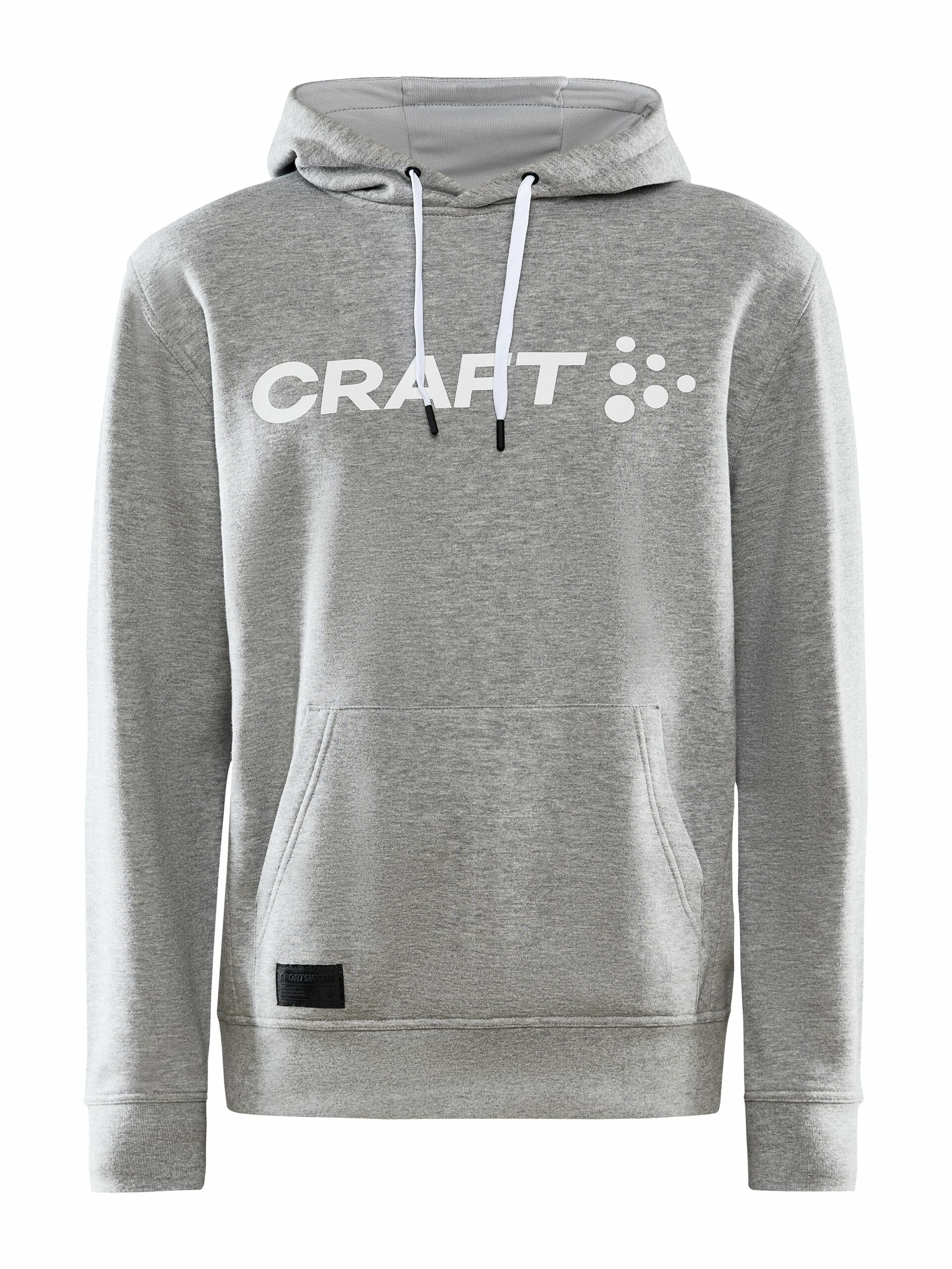 Craft - CORE Craft hood Maend - Grey Melange XS