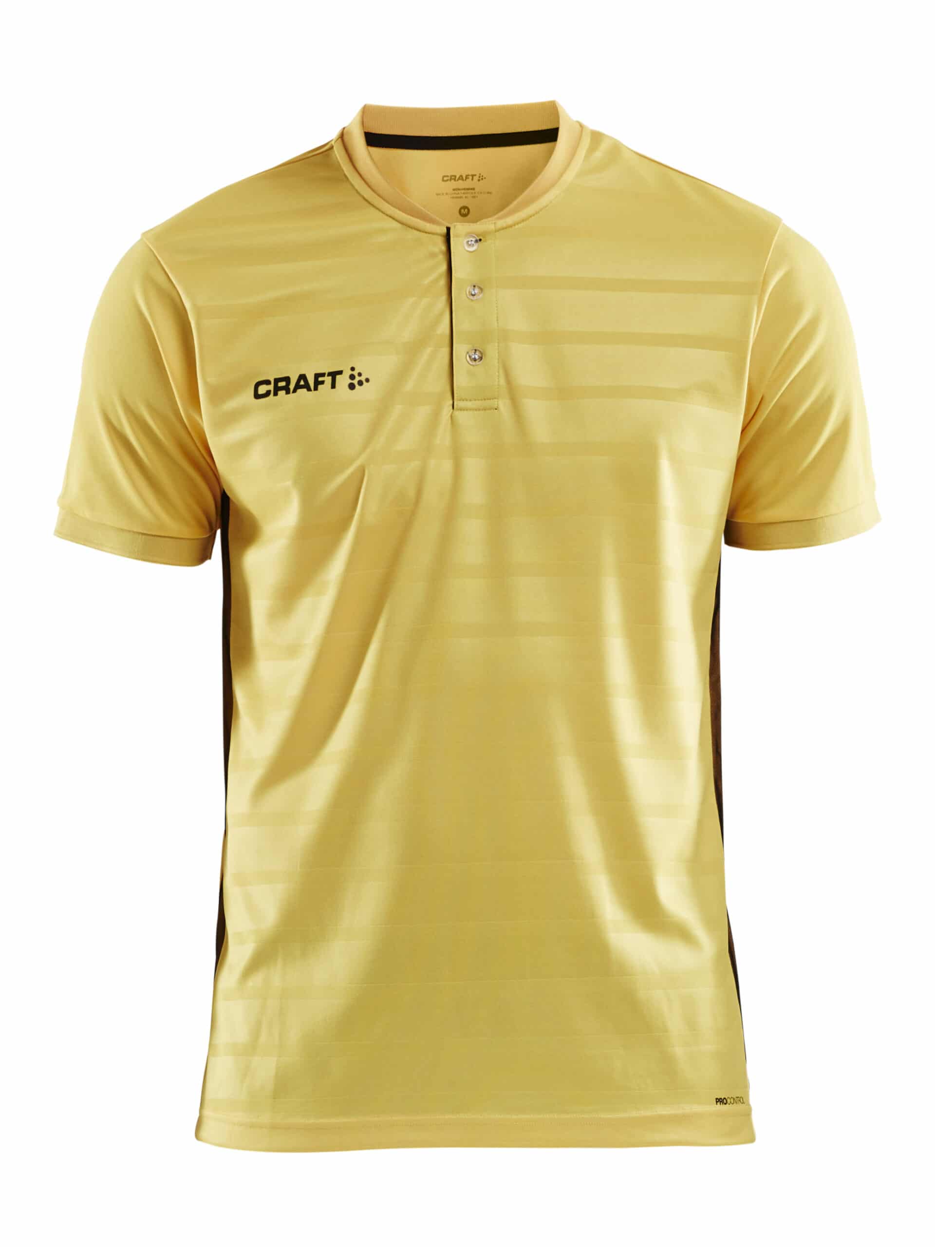 Craft - Pro Control Button Jersey Maend - Sweden Yellow/Black S