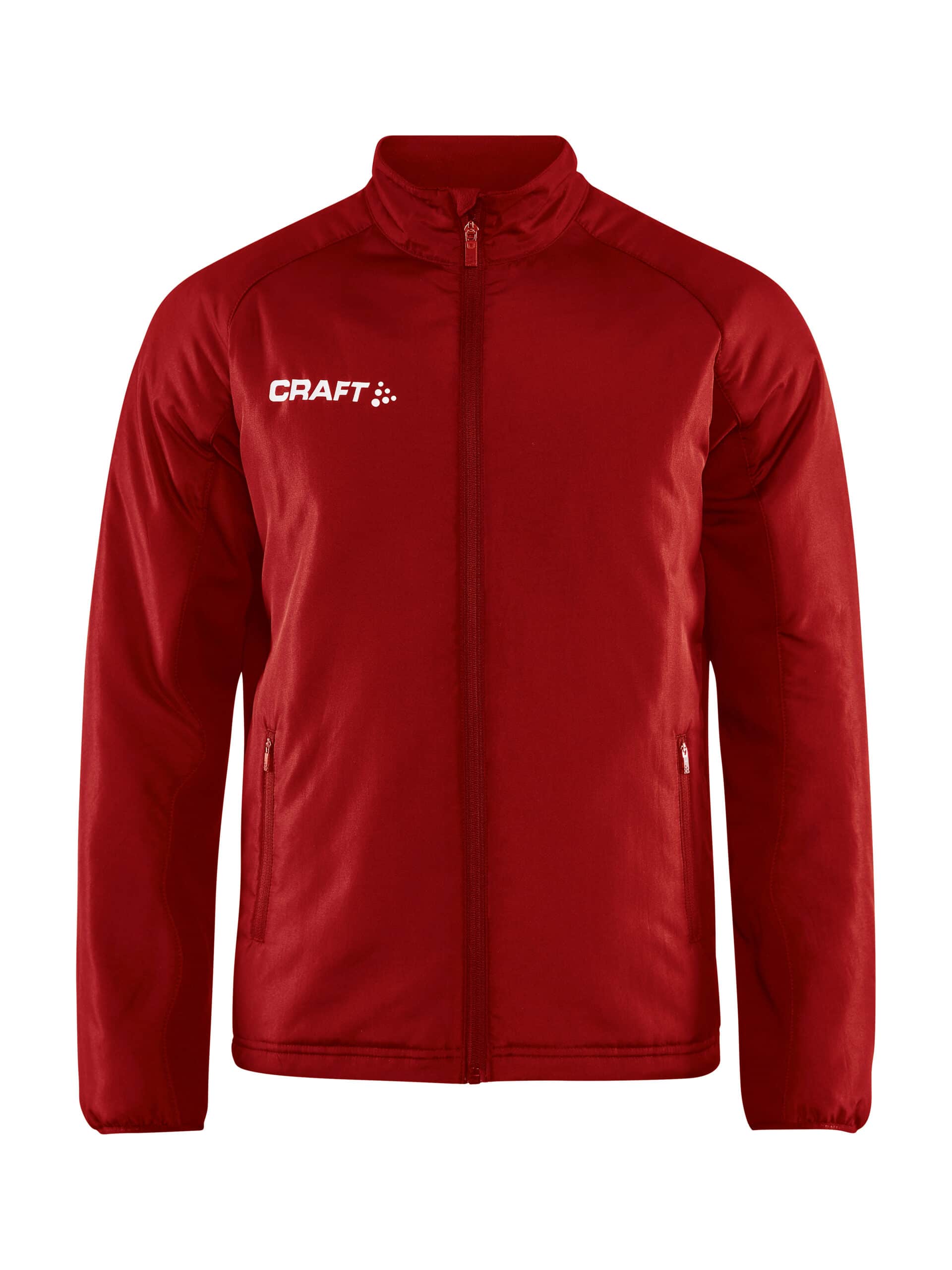 Craft - Jacket Warm JR - Bright Red 122/128