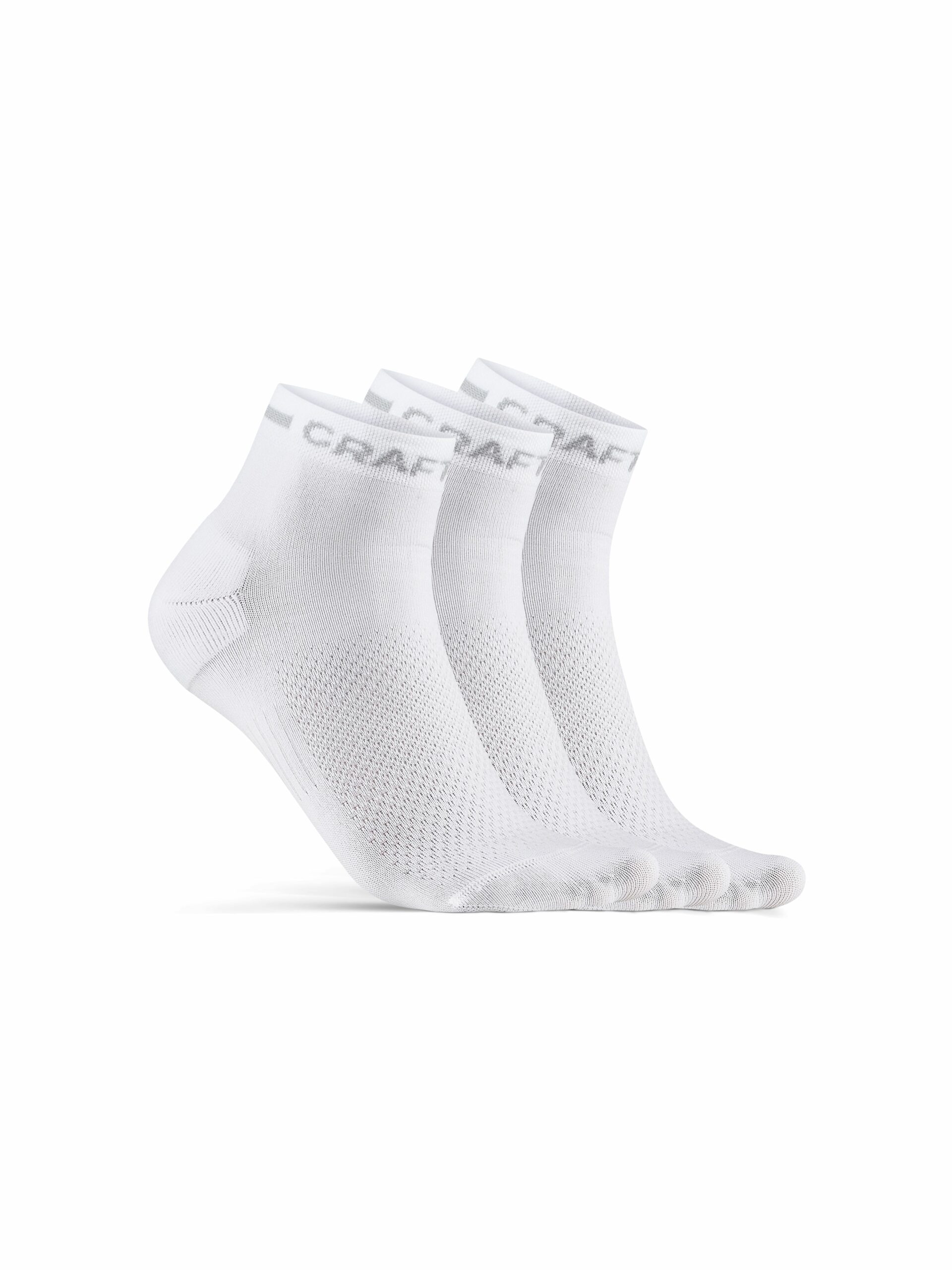 Craft - CORE Dry Mid Sock 3-Pack - White 40/42